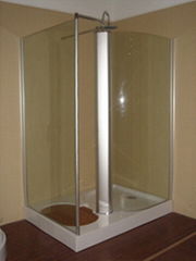 Bathroom，showerroom,bathtub,panel,glassbasin