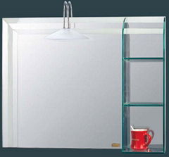 Layer Shelf Combination Mirror