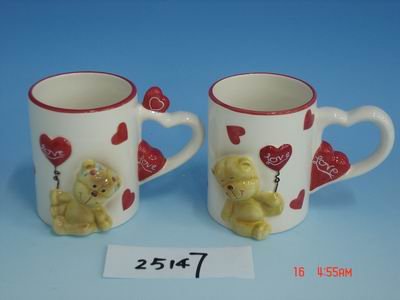 Ceramic Lover Mug Set/2 2