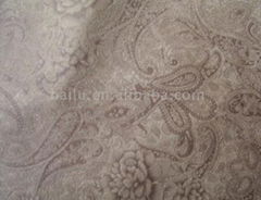 embossed suede