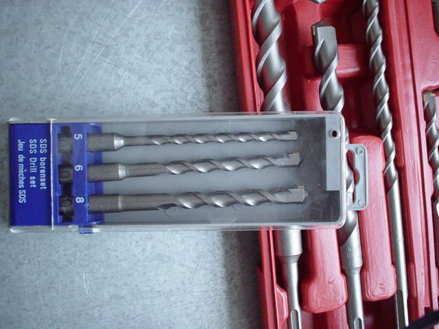 SDS Max and SDS plus drill bits