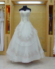 bridal gown