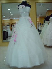 bridal gown