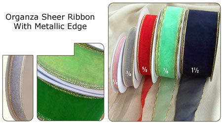 organza ribbon