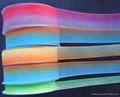Rainbow organza ribbon  1