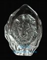 Crystal lion head