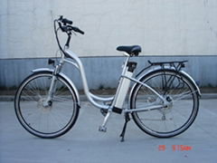 Power electric bicycle lithium ion