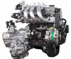 HH368Q-1E1 4-stroke water-cooled.SOHC.in-line.4 speed,4x2front drive.2-valve