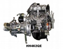 HH462QE 4-stroke water-cooled.SOHC.in-line.4 speed,4x2rear-drive.2-valve