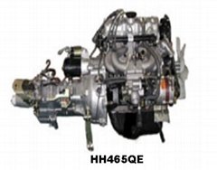HH465QE  4-stroke water-cooled.SOHC.in-line.4 speed,4x2rear-drive.2-valve