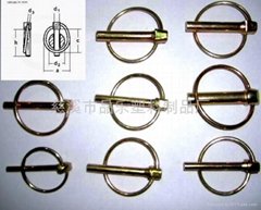 Agricultural machinery; linch pins