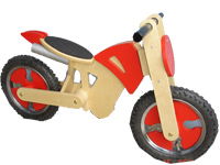 wooden vehicle