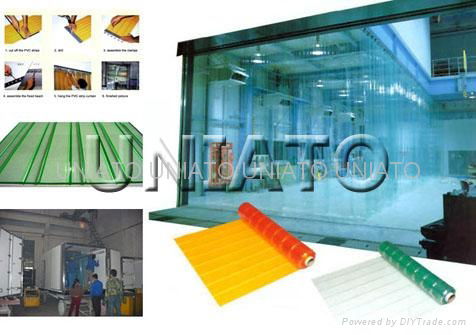 PVC strip curtain 2