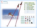 skiing poles