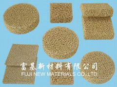 Produce Steel casting Ceramic Foam Filters