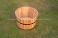 Wood Flower Pot 2