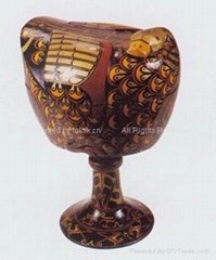 Chinese Antique Replica Lacquerware (Mandarin Duck- Shaped Cup)