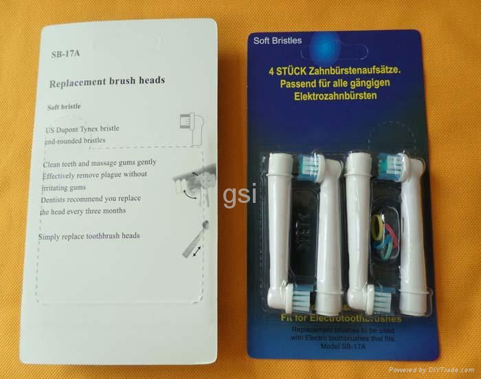 electrical toothbrush head with neutral packing  5