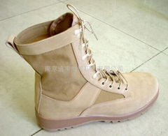 The new style military desert boots