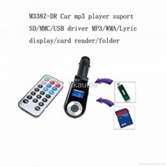 M338Z-DR car mp3 player fm transmitter 