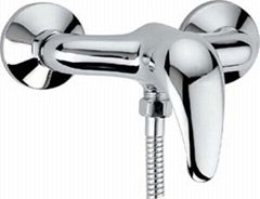 single lever shower faucet