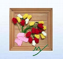 wooden frame (MY50-1001)- wooden wallplaque