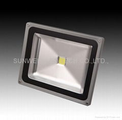 LED floodlight 30w with USA bridge lux chips + MEANWELL ballast