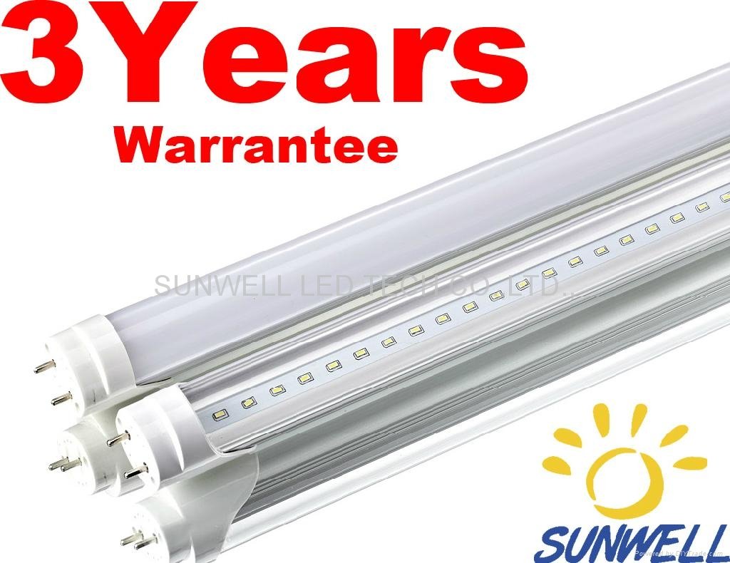 LED T8/T10 Tube 120cm(5ft) with 3years warranty