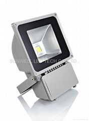 LED floodlight 70w with three years warrantee 120 beaming angel