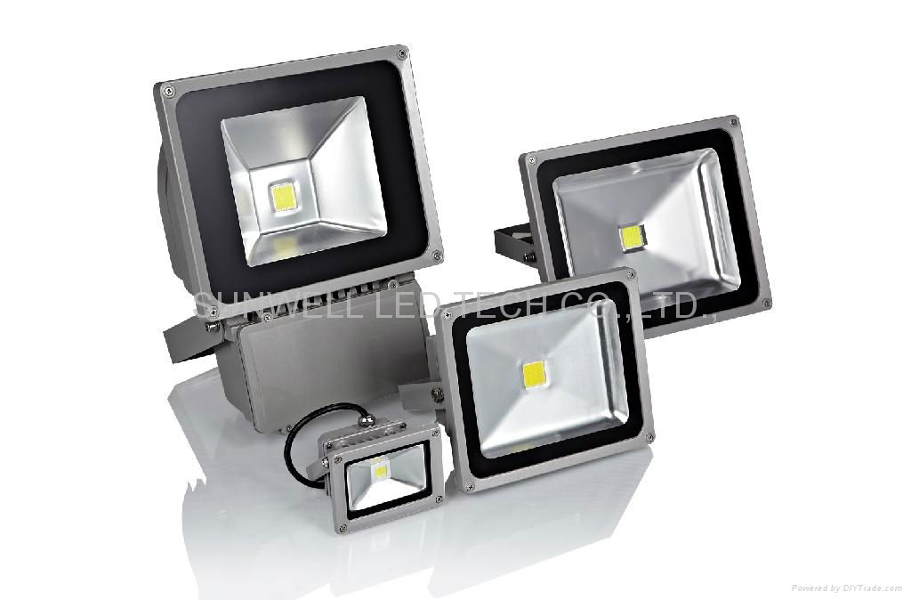 LED floodlight 70w with three years warrantee 120 beaming angel 3