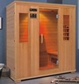 fir-044ld far infrared sauna room 1