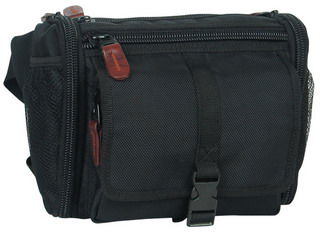 Premium Black Nylon Fanny Waist Pack Bag