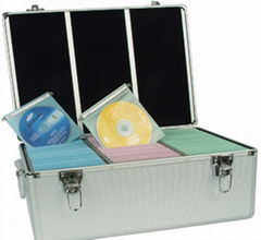 Advanced Aluminium Alloy 640pcs CD/DVD/Mini-treasure Case