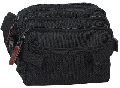 Premium Black Nylon Fanny Waist Pack Bag 2