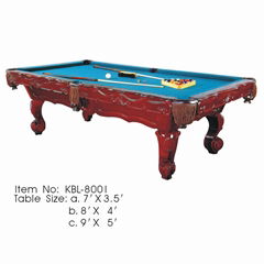 billiard table