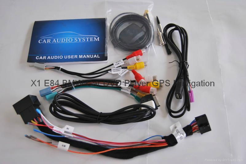 BMW X1 E84 Car DVD GPS Player radio Navigation head units HD LCD TV Ipod A2DP 3