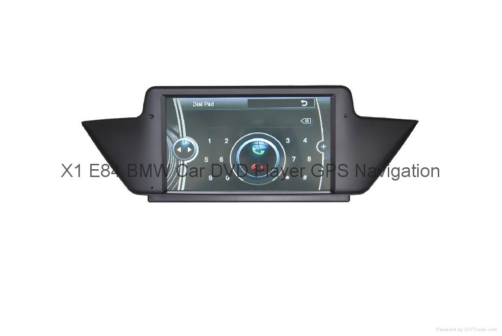 BMW X1 E84 Car DVD GPS Player radio Navigation head units HD LCD TV Ipod A2DP 5