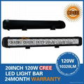 20" 120W CREE LED Work Light Bar