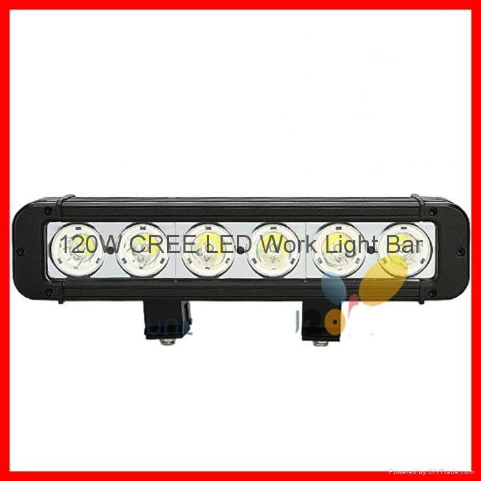 11“ 60W CREE LED Work Light Bar 6-LED(10W) SUV ATV 4x4 Spot Flood Beam 5160lm 3