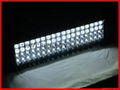 17" 216W CREE LED Work Light Bar 72-LED SUV ATV Spot Flood Combo Beam 18000lm 4