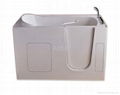 walk in tub  vache con porta