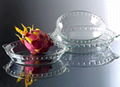 Glass bake dish