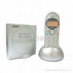 Wireless Skype VOIP Dect Phone