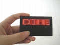 LED badge (scrolling display)