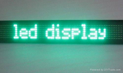 PH7.62mm ultra bright LED sign