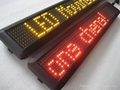 single line Indoor LED moving message sign 5