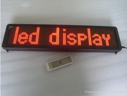 2 lines LED indoor display 4