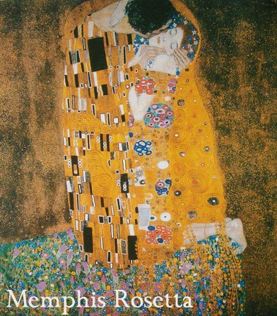 Hand painted on canvas oil painting reproduction of Klimt