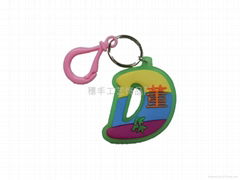 pvc key chain