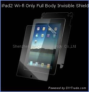 iPad2 Wifi隱形盾 全身貼（前貼+背貼）